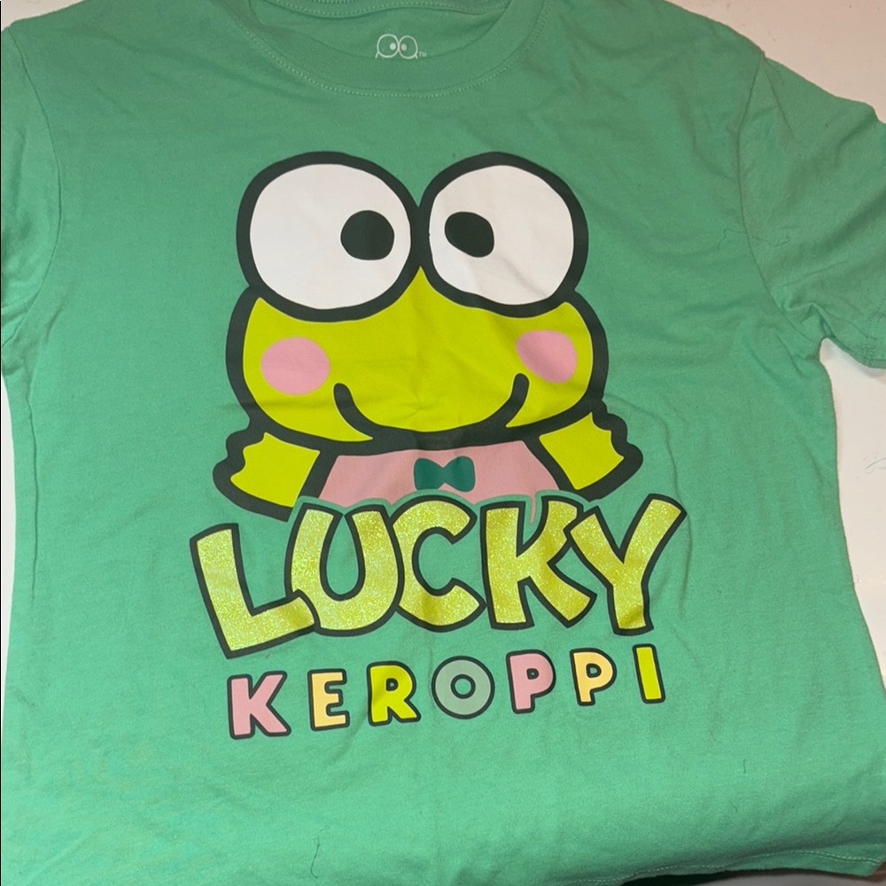 Keroppi Green Kids T-Shirt